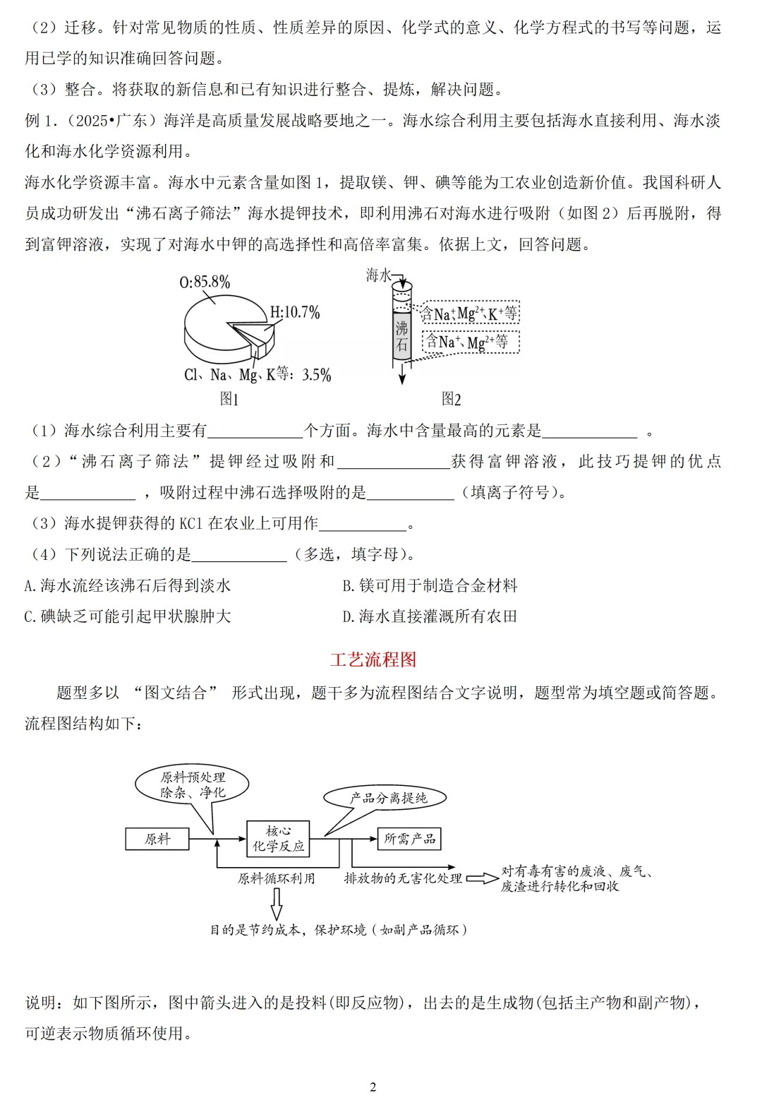中考化学五大新题型精讲与解题技巧-第2张图片-四季读书网 中考化学五大新题型精讲与解题技巧-第2张图片-四季读书网