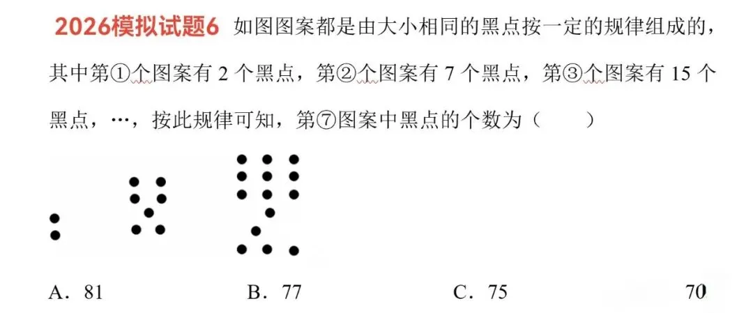 河北中考最后20天:别在“找规律”上丢分了!这10类母题,吃透即满分-第11张图片-四季读书网