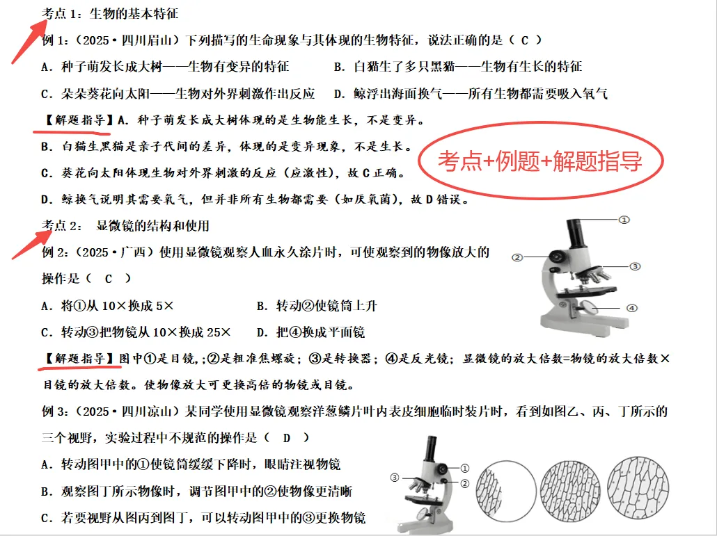 巨划算!生物中考真题汇编试卷+解析卷:浓缩中考真题,总结高频考点和常见考法,复习更有侧重点~-第5张图片-四季读书网 巨划算!生物中考真题汇编试卷+解析卷:浓缩中考真题,总结高频考点和常见考法,复习更有侧重点~-第5张图片-四季读书网