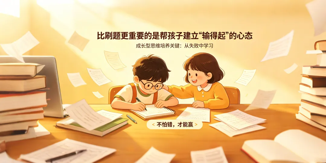 中考最后一个月,比刷题更重要的是帮孩子建立“输得起”的心态-第1张图片-四季读书网