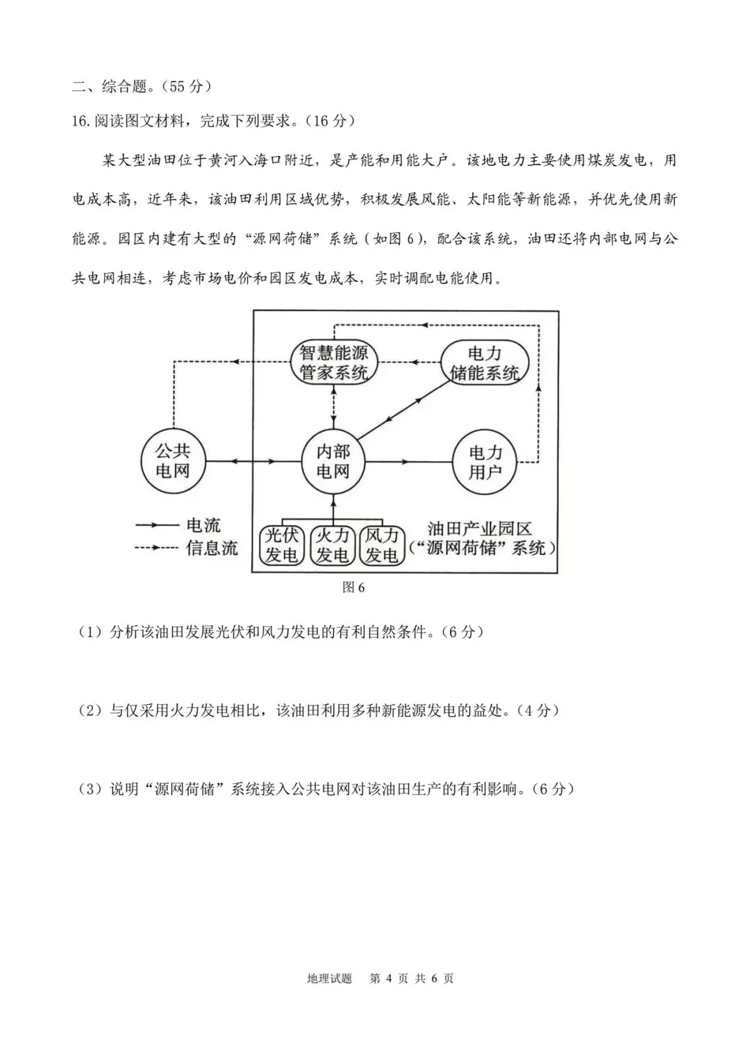 2026届西工大附中第14次地理模拟考试-第4张图片-四季读书网
