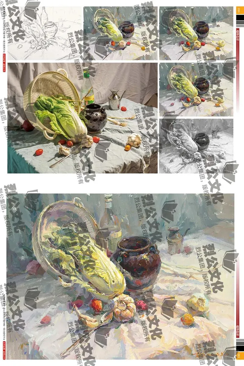 《超级色彩》从基础教学到真题实战,由浅入深覆盖全品类静物示范,紧扣联考改革新高度,形色光结合,规避模版化雷同,解锁艺考核心规律-第77张图片-四季读书网 《超级色彩》从基础教学到真题实战,由浅入深覆盖全品类静物示范,紧扣联考改革新高度,形色光结合,规避模版化雷同,解锁艺考核心规律-第77张图片-四季读书网