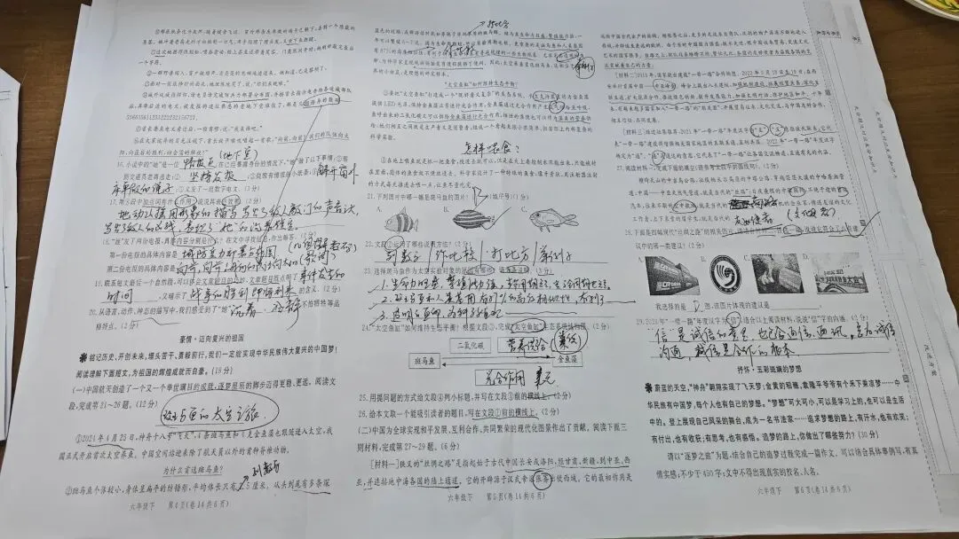 【百字勇士挑战营】六年级带班记录·试卷批改分析-第2张图片-四季读书网