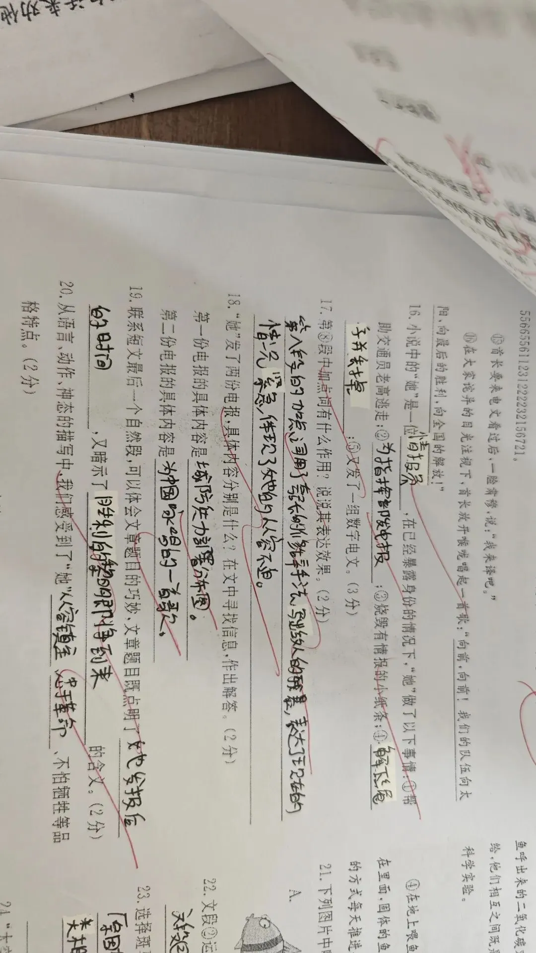 【百字勇士挑战营】六年级带班记录·试卷批改分析-第5张图片-四季读书网