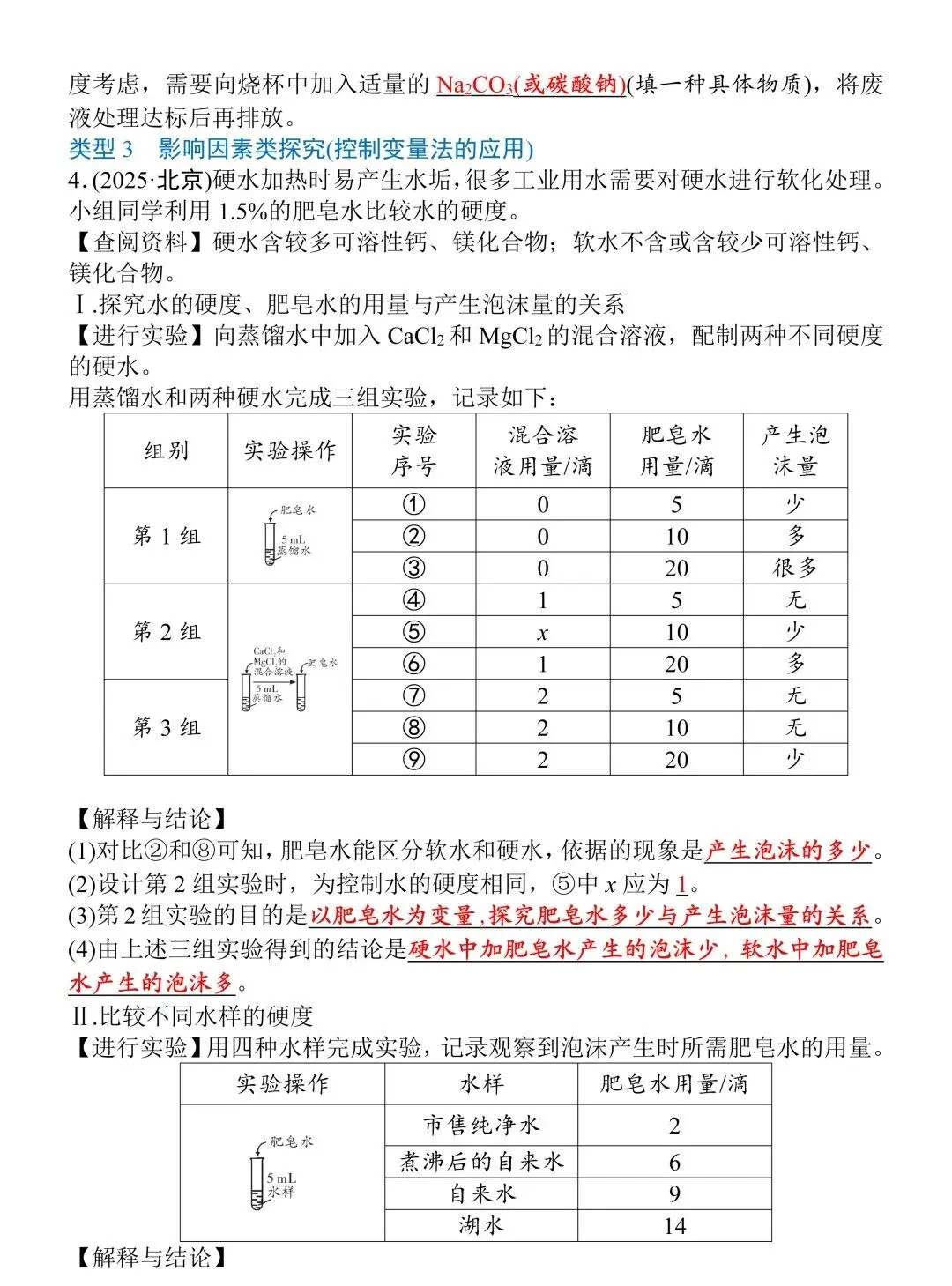 2026中考化学二轮复习冲刺实验探究题(含答案),涵盖中考常考题型,命中率高!-第6张图片-四季读书网