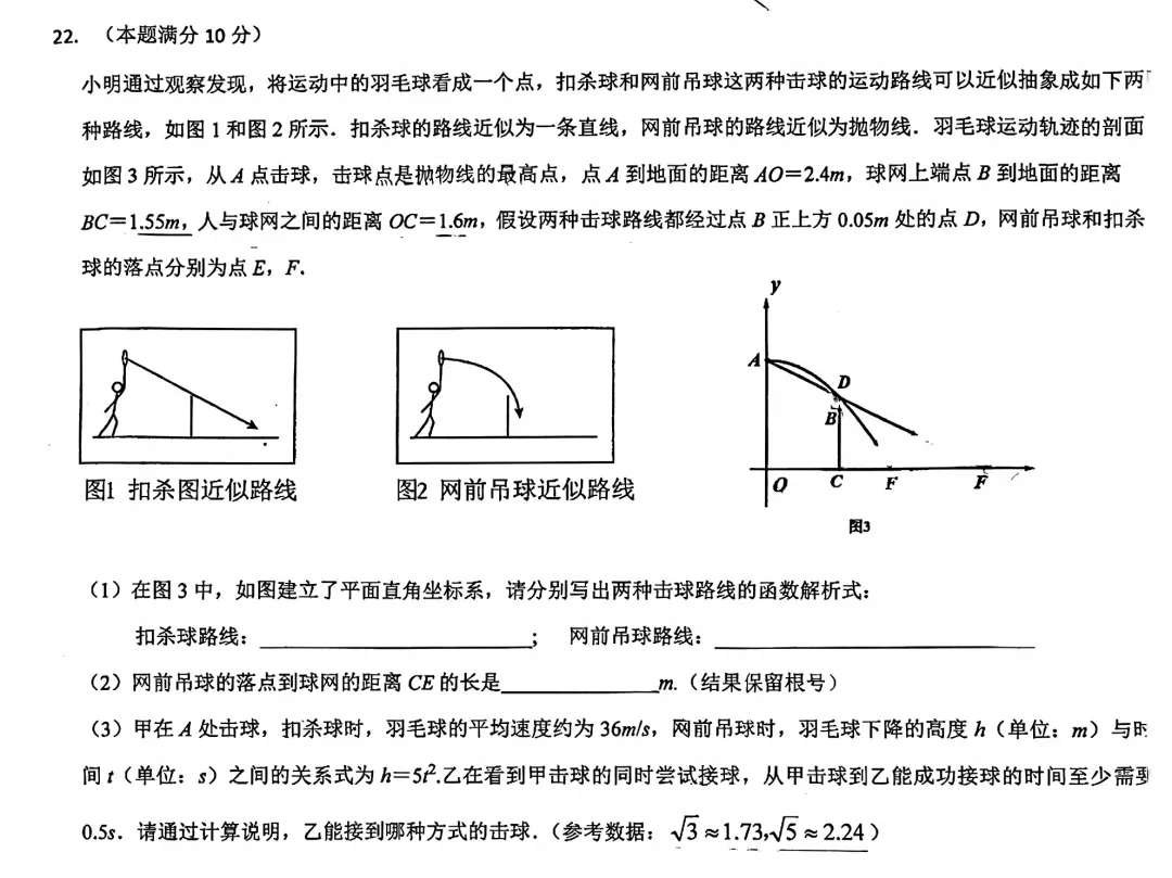 2026年上海中考数学模拟卷深度解析:三区三模,透露了哪些命题风向?-第1张图片-四季读书网 2026年上海中考数学模拟卷深度解析:三区三模,透露了哪些命题风向?-第1张图片-四季读书网