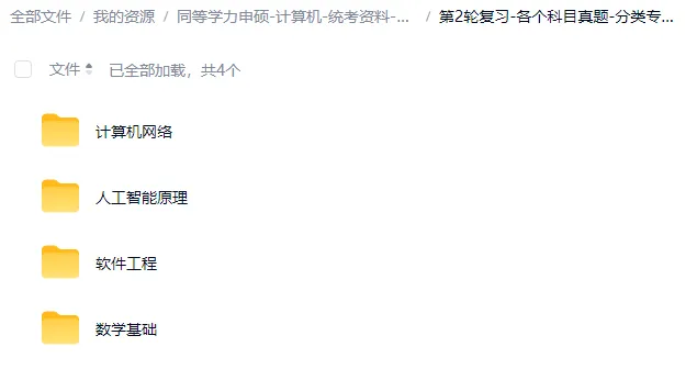 全新-同等学力申硕-计算机综合-历年真题和答案解析及统考复习资料-第3张图片-四季读书网