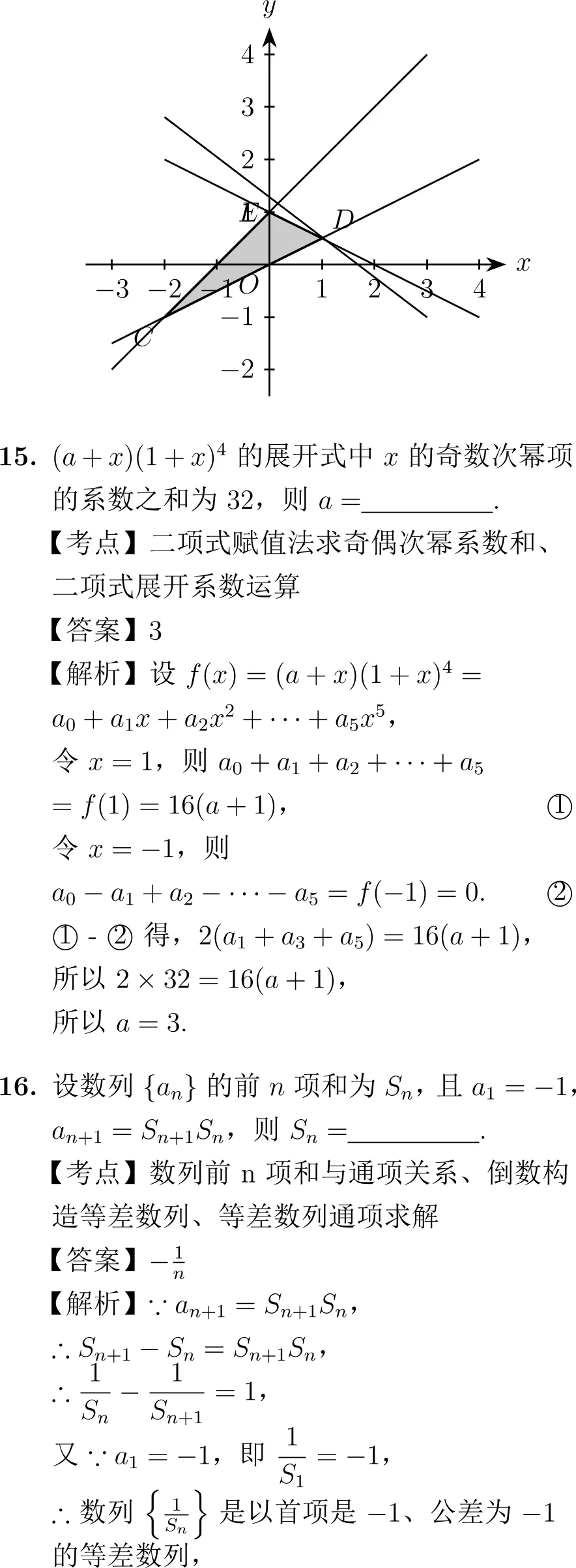 2015年高考数学试卷解析(新课标Ⅱ卷)-第11张图片-四季读书网