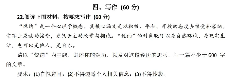 2026年上海16区中考二模作文题汇编-第14张图片-四季读书网