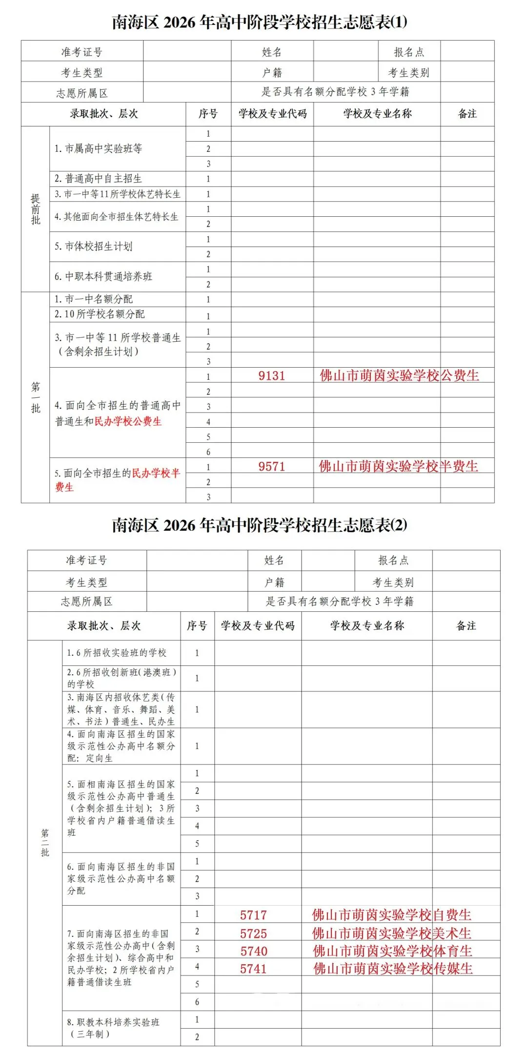 佛山市萌茵实验学校2026年中考志愿填报指南-第13张图片-四季读书网