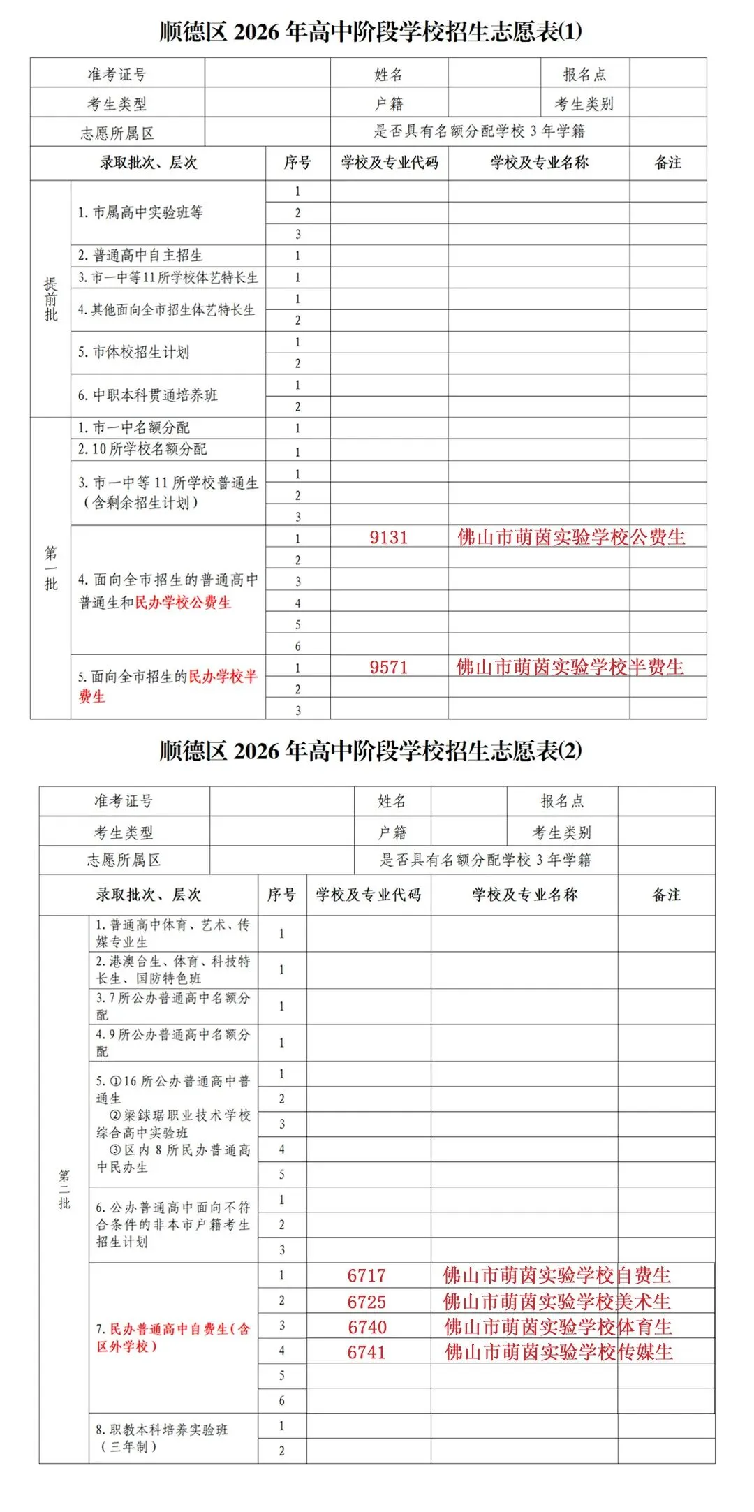 佛山市萌茵实验学校2026年中考志愿填报指南-第14张图片-四季读书网