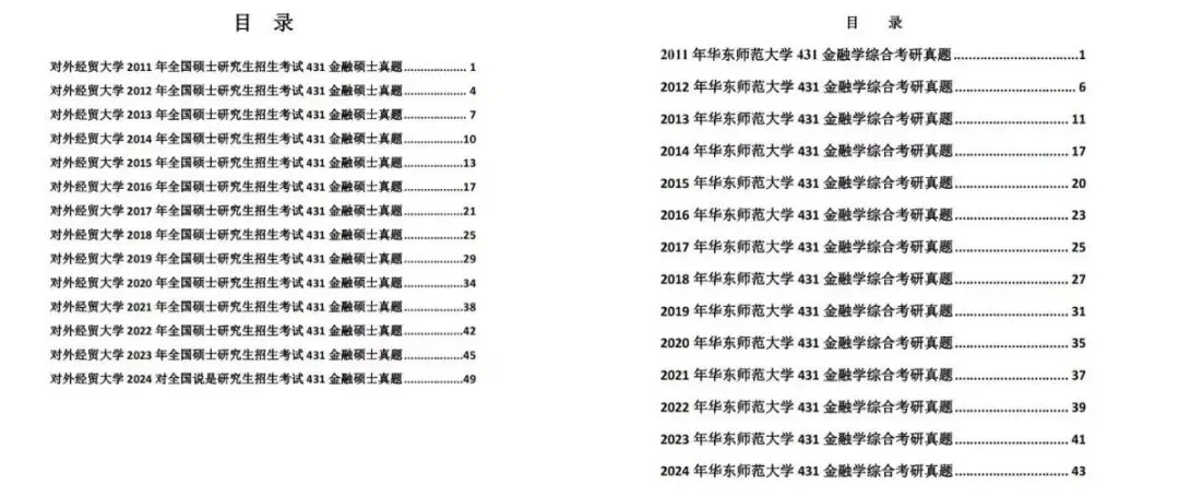 金融专硕考研百校真题,今年决定,免费送!-第11张图片-四季读书网
