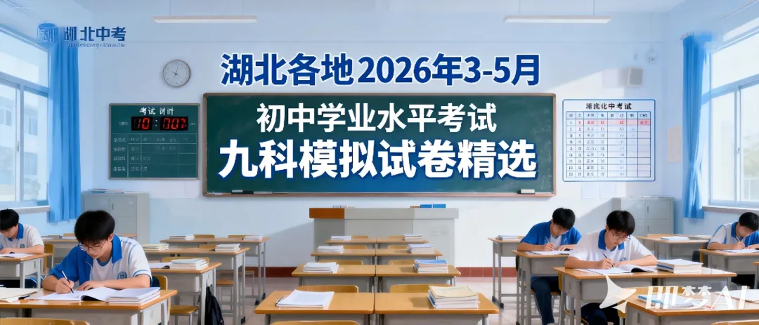 2026鄂州市5月中考模拟全科试题及答案(含地生)-第2张图片-四季读书网