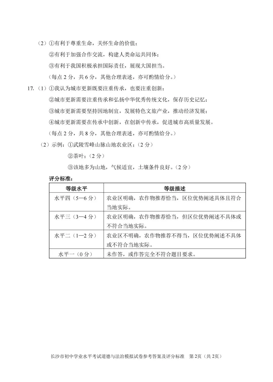 2026中考必练 教科院*政治*八套卷!赶紧复盘!-第46张图片-四季读书网