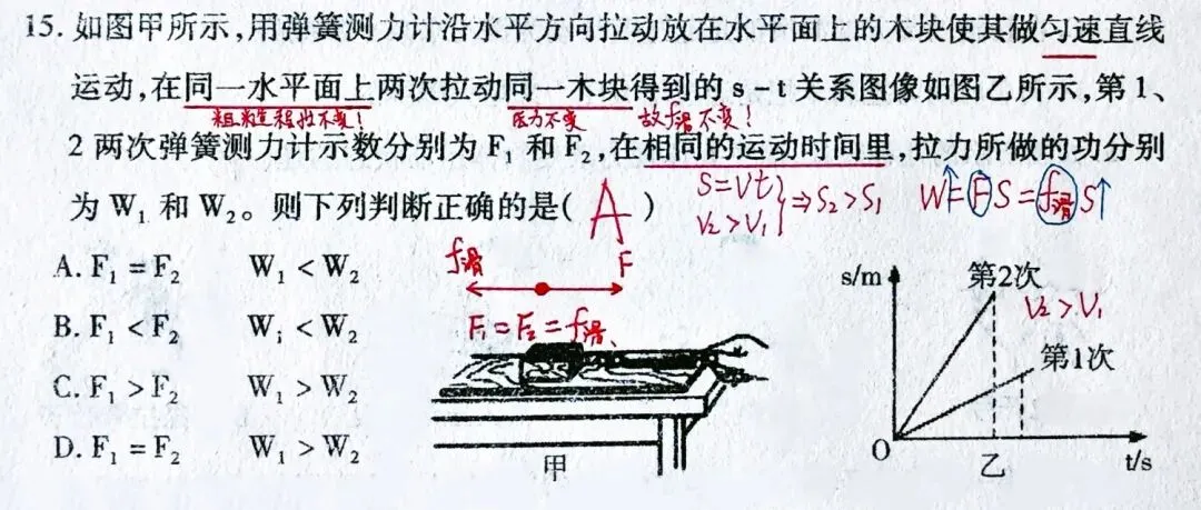 中考必考!期末必考!八道初中物理题,概括易错常错“摩擦力”-第9张图片-四季读书网 中考必考!期末必考!八道初中物理题,概括易错常错“摩擦力”-第9张图片-四季读书网