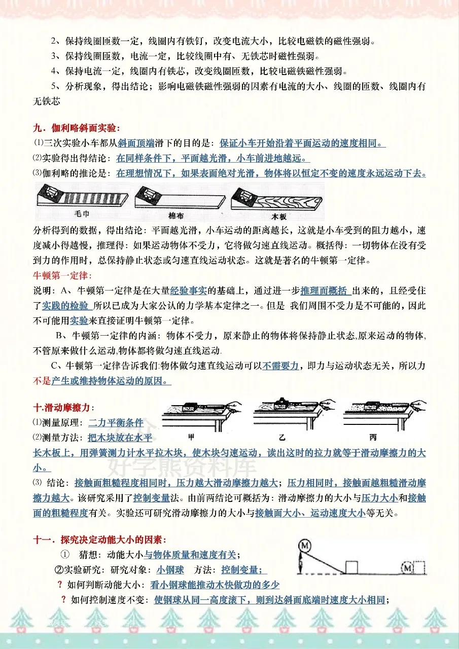 2026中考物理24个重要实验题-第4张图片-四季读书网