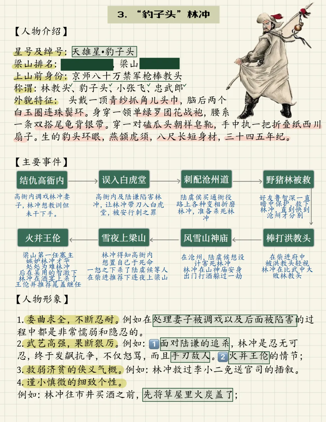 广州中考备考名著导读九年级上册《水浒传》火速收藏!-第6张图片-四季读书网 广州中考备考名著导读九年级上册《水浒传》火速收藏!-第6张图片-四季读书网