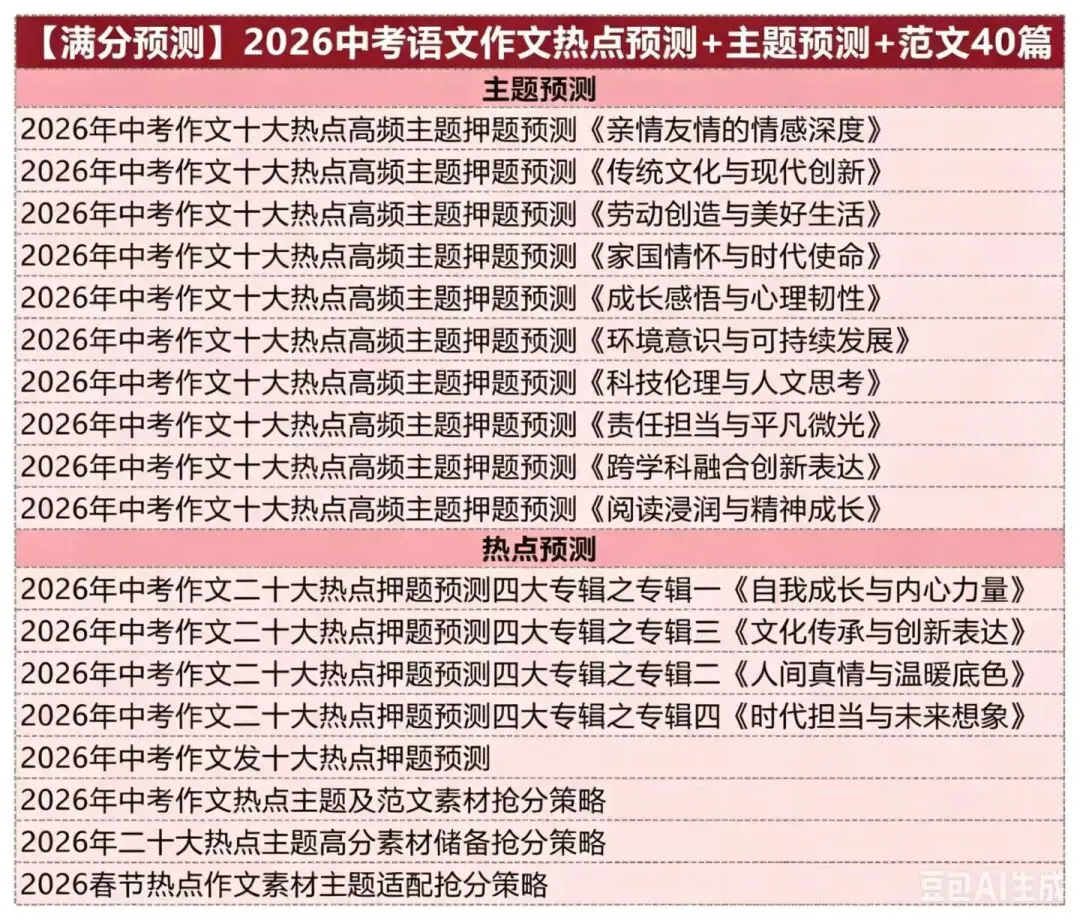 2026中考语文作文押题+押题范文+通过模板.线上兼职免费入职:初中数学录题/各学科网课.换教师群+学科群+家教群.-第4张图片-四季读书网 2026中考语文作文押题+押题范文+通过模板.线上兼职免费入职:初中数学录题/各学科网课.换教师群+学科群+家教群.-第4张图片-四季读书网