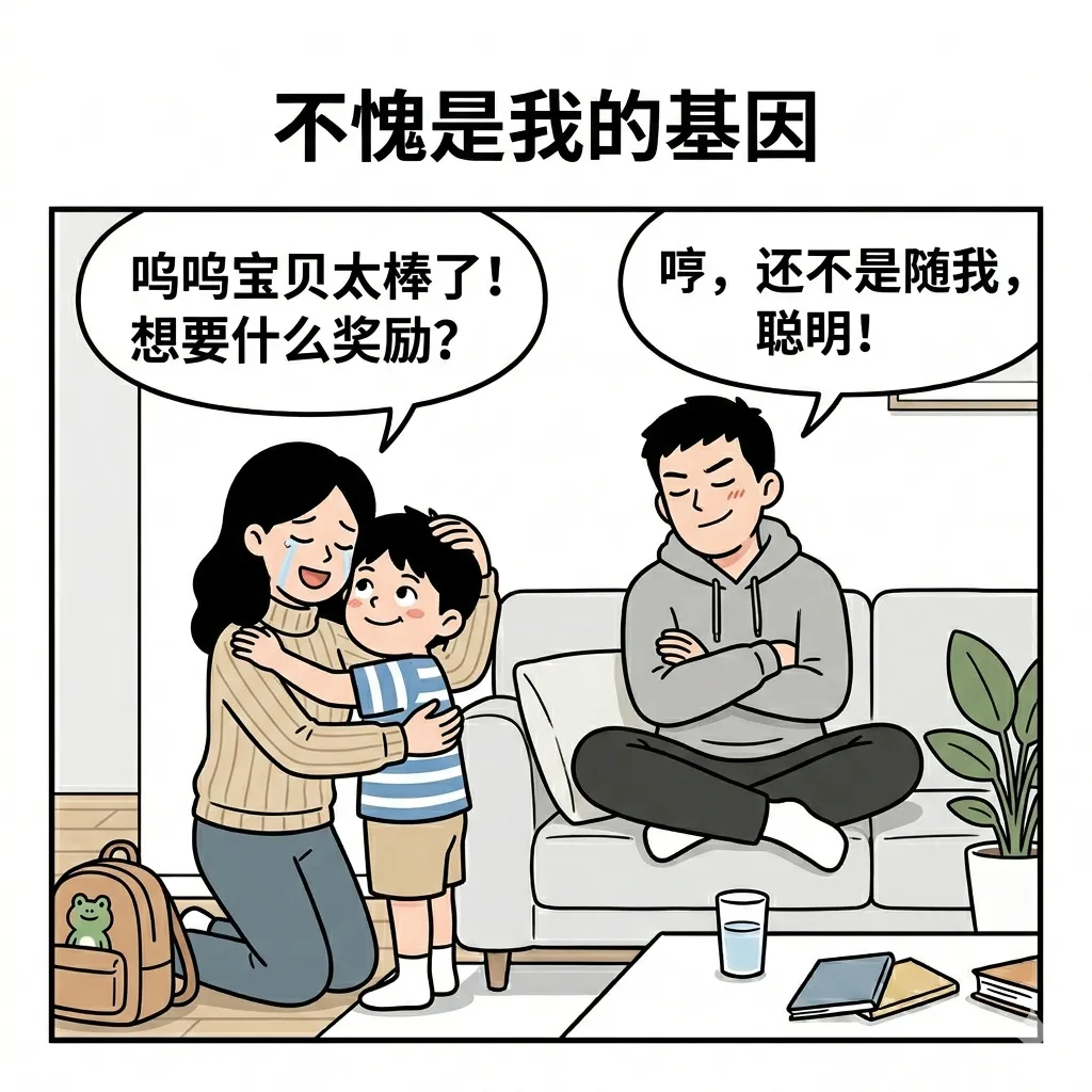 笑一笑:儿子攥着试卷冲进家门,蹦蹦跳跳朝着妈妈喊:妈妈,这次考试我拿了第一名!-第2张图片-四季读书网 笑一笑:儿子攥着试卷冲进家门,蹦蹦跳跳朝着妈妈喊:妈妈,这次考试我拿了第一名!-第2张图片-四季读书网