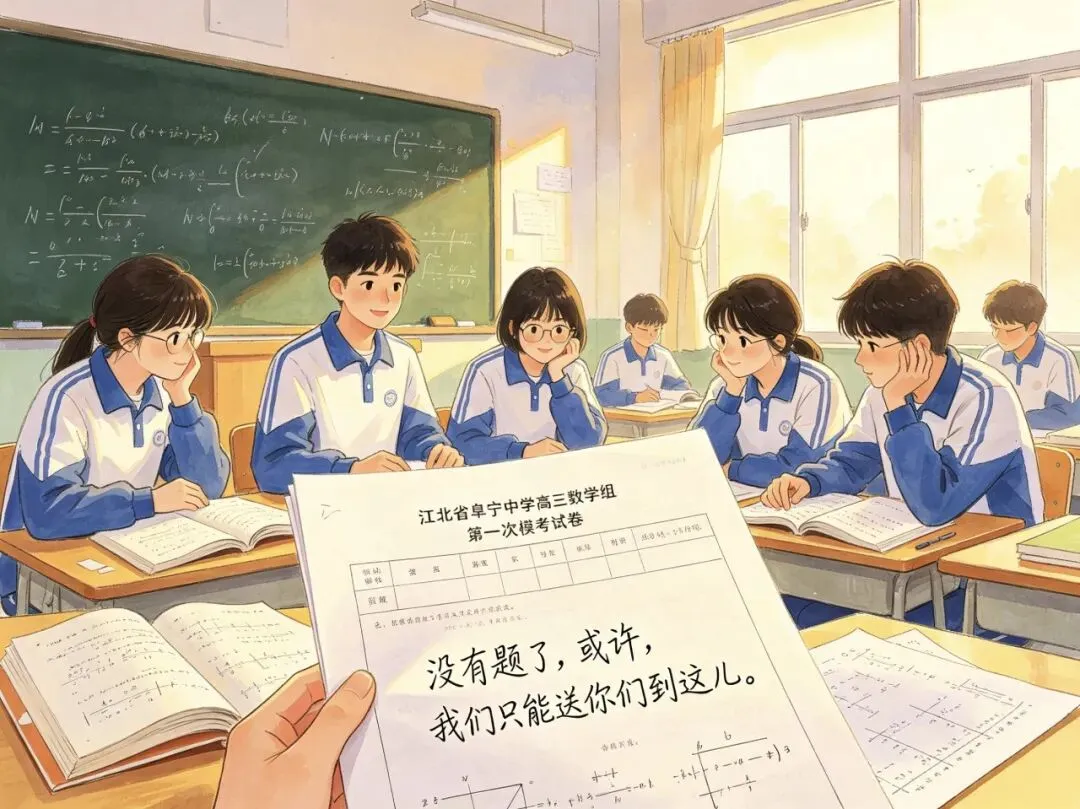 高考临近:一份高三模拟试卷,何以让无数网友直呼“看哭了”-第1张图片-四季读书网 高考临近:一份高三模拟试卷,何以让无数网友直呼“看哭了”-第1张图片-四季读书网
