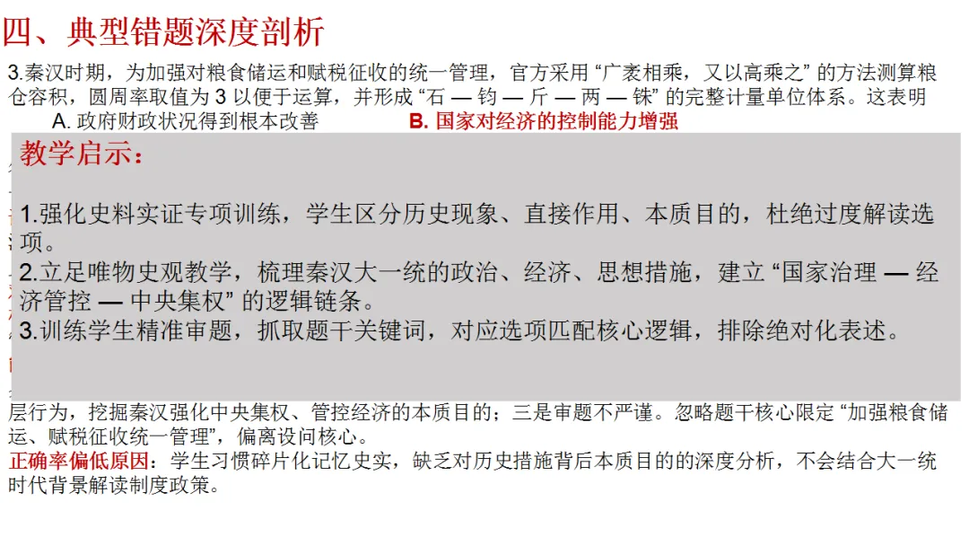 试题分析 | 李晓慧:2026年历史模拟测试质量分析-第10张图片-四季读书网 试题分析 | 李晓慧:2026年历史模拟测试质量分析-第10张图片-四季读书网