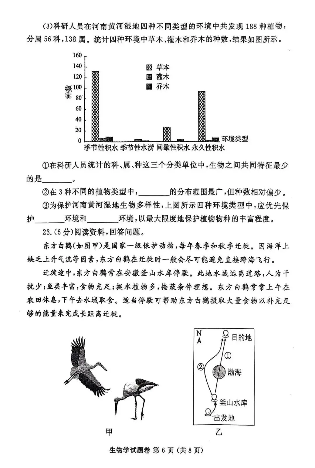 2026年生物会考第九次模拟试卷-第6张图片-四季读书网