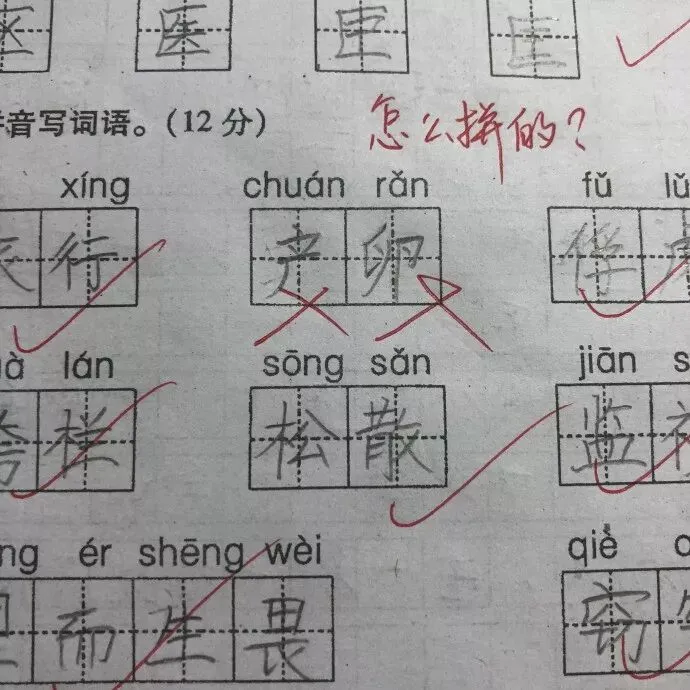 小学生的试卷-第6张图片-四季读书网 小学生的试卷-第6张图片-四季读书网