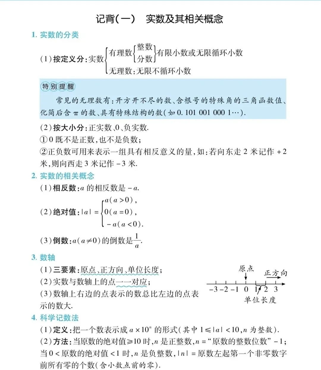 距中考20天!代数基础考点冲刺清单,抓住这些不丢基础分!-第2张图片-四季读书网 距中考20天!代数基础考点冲刺清单,抓住这些不丢基础分!-第2张图片-四季读书网
