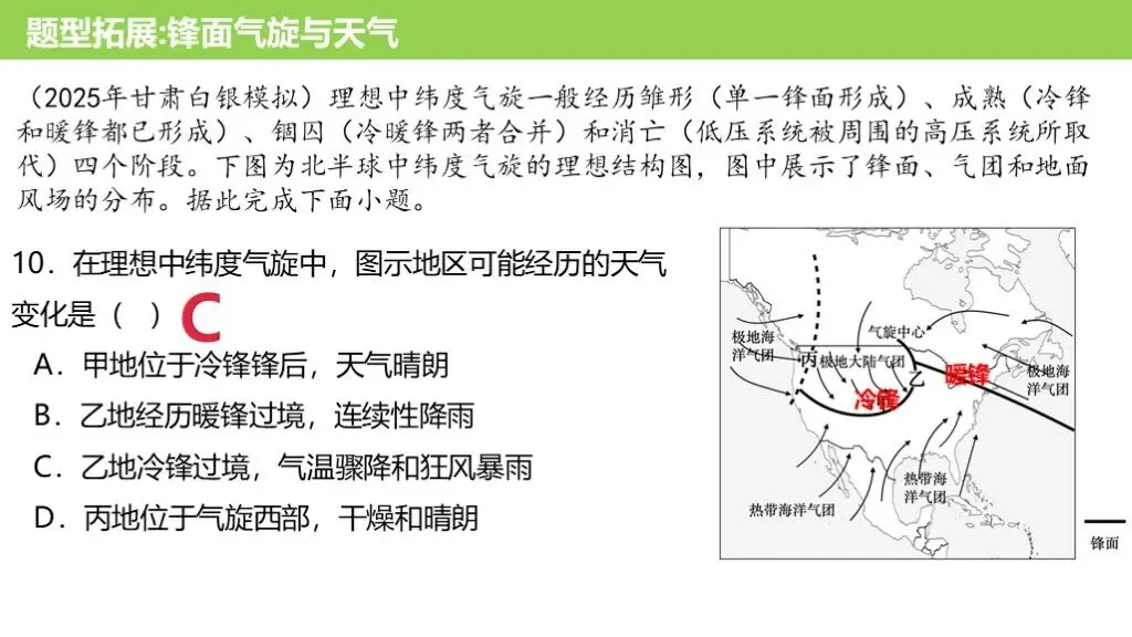 【真题解析39】2025年高考地理试题解析——江西卷-第23张图片-四季读书网 【真题解析39】2025年高考地理试题解析——江西卷-第23张图片-四季读书网
