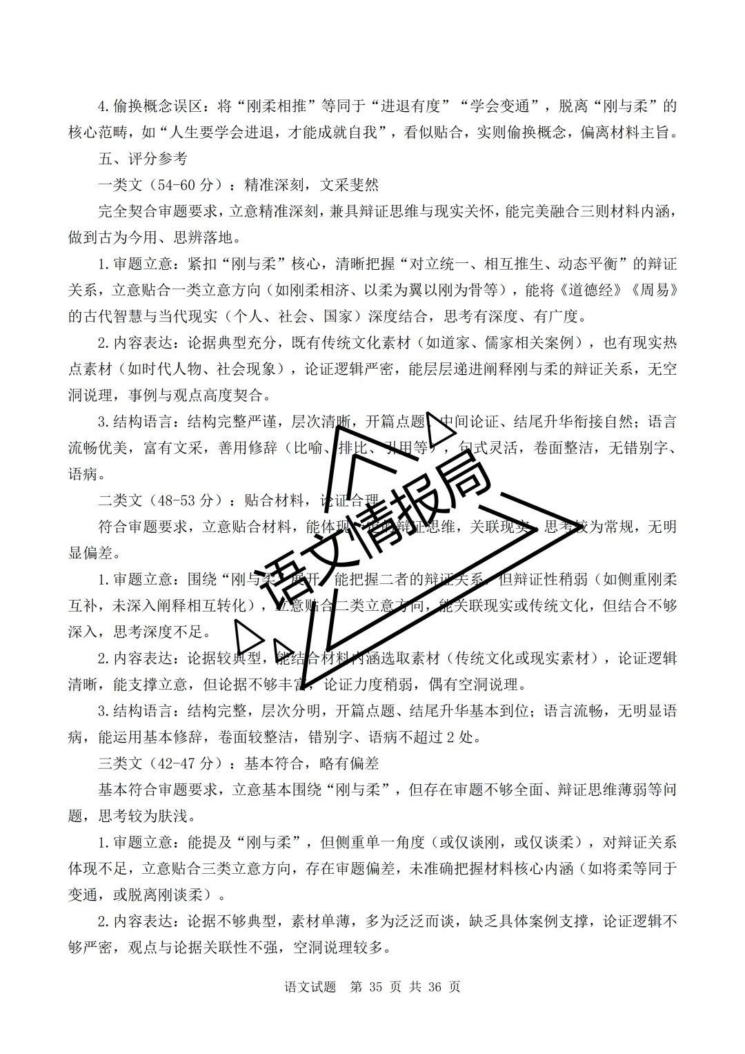 山东省实验中学2026年高考考前模拟测试语文试题解析讲评-第16张图片-四季读书网 山东省实验中学2026年高考考前模拟测试语文试题解析讲评-第16张图片-四季读书网