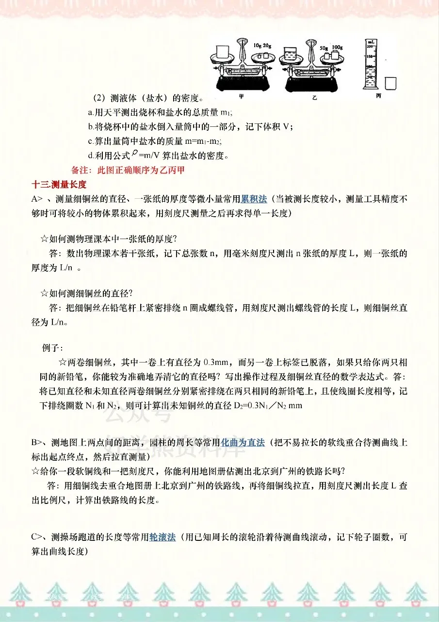 2026中考物理24个重要实验题-第7张图片-四季读书网