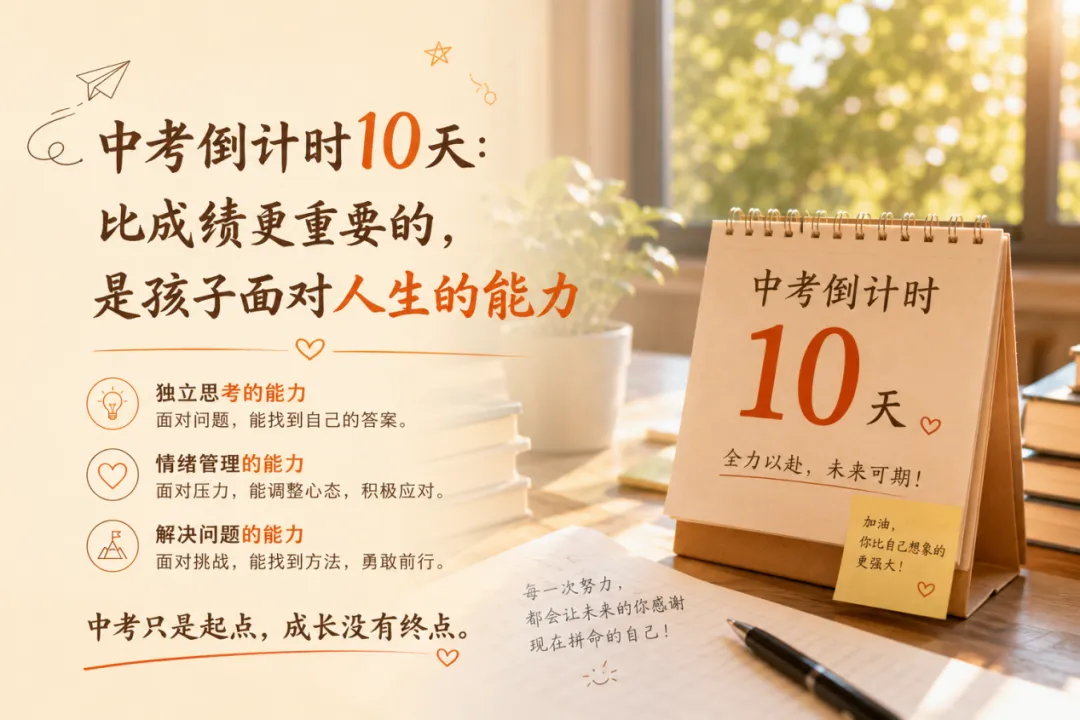 中考倒计时10天-第1张图片-四季读书网 中考倒计时10天-第1张图片-四季读书网