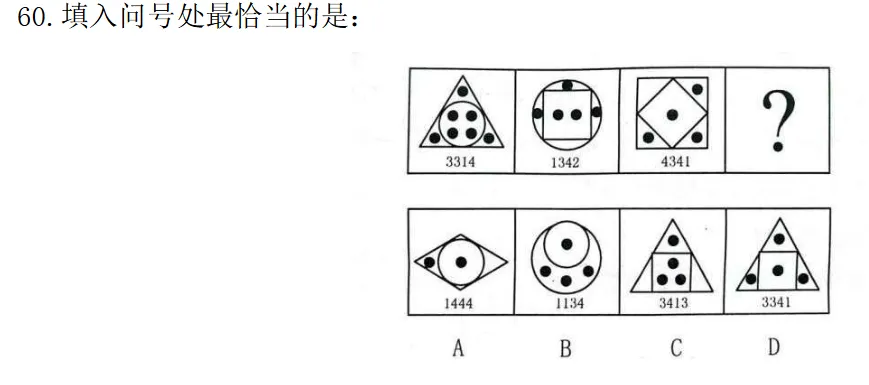 福建事业编真题分类汇编||21-26年图形推理(附解析)-第33张图片-四季读书网 福建事业编真题分类汇编||21-26年图形推理(附解析)-第33张图片-四季读书网