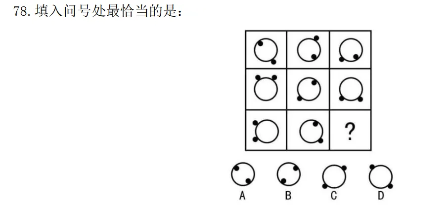 福建事业编真题分类汇编||21-26年图形推理(附解析)-第43张图片-四季读书网 福建事业编真题分类汇编||21-26年图形推理(附解析)-第43张图片-四季读书网
