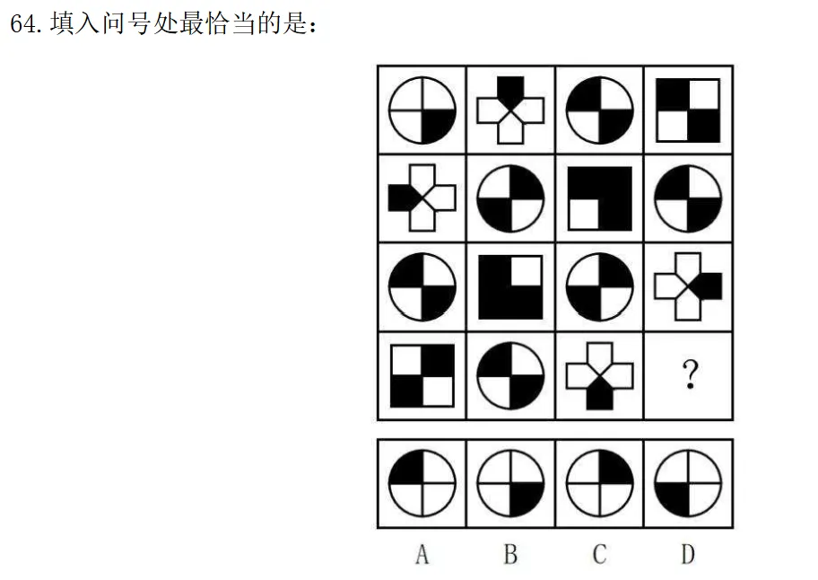 福建事业编真题分类汇编||21-26年图形推理(附解析)-第81张图片-四季读书网 福建事业编真题分类汇编||21-26年图形推理(附解析)-第81张图片-四季读书网