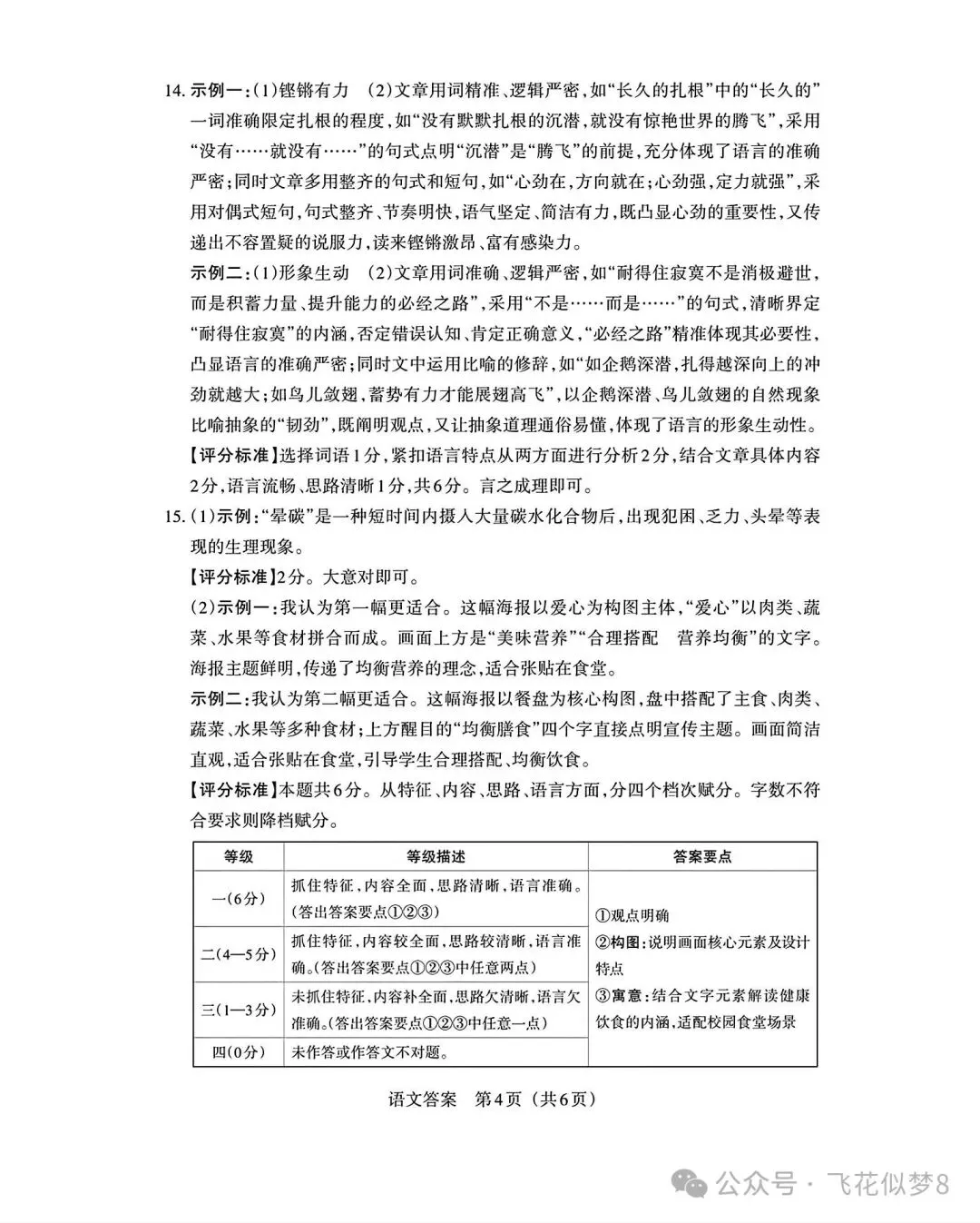 2026年九年级中考语文模拟测试卷两套-第14张图片-四季读书网