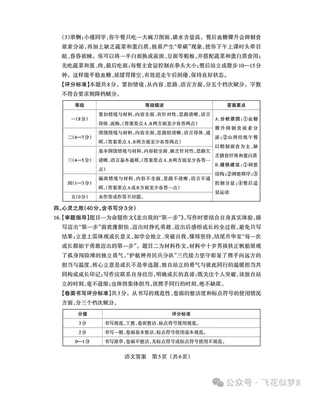 2026年九年级中考语文模拟测试卷两套-第15张图片-四季读书网