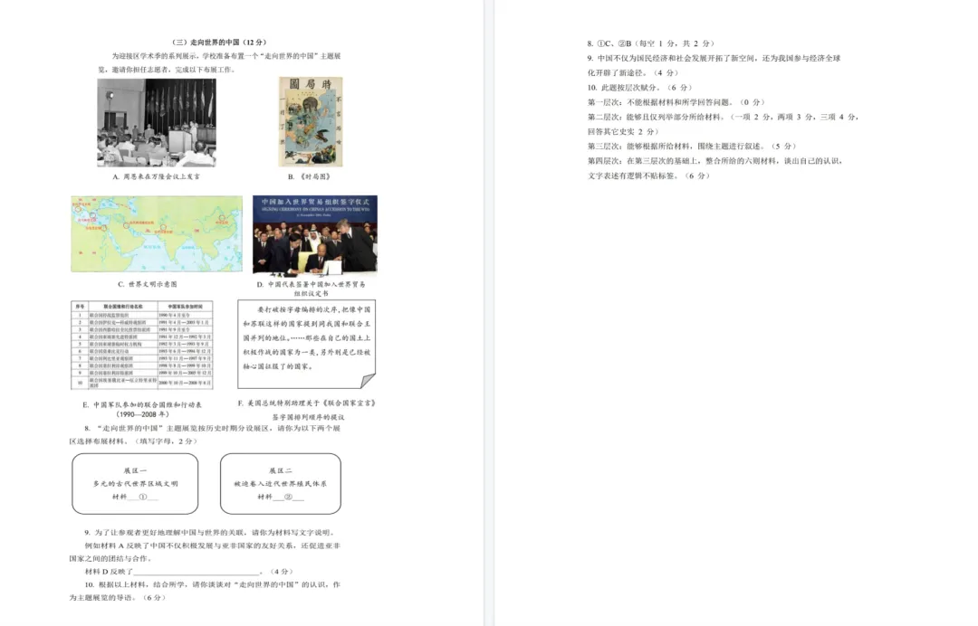 上海中考「历史小论文」分类汇编(电子版可打印)-第4张图片-四季读书网 上海中考「历史小论文」分类汇编(电子版可打印)-第4张图片-四季读书网