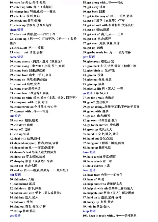 温州中考冲刺必看|词汇速记表,考前自查!-第21张图片-四季读书网