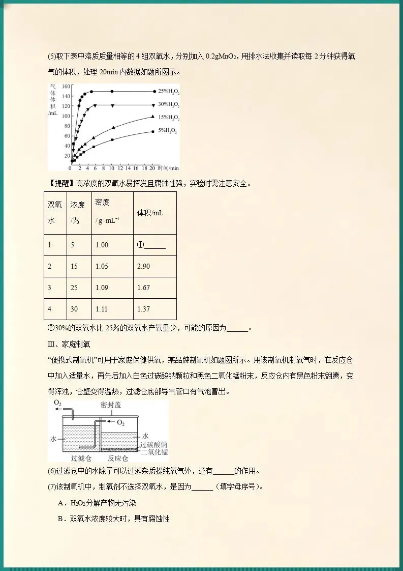 中考重点考点 | 2026年中考化学复习综合应用题30道(电子版可打印)-第4张图片-四季读书网