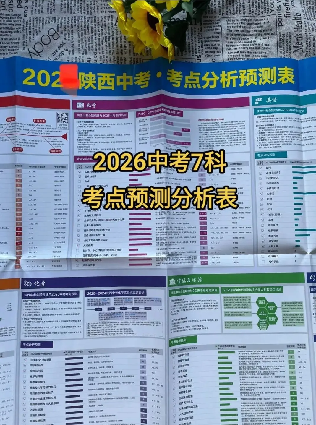 决胜中考/11个省份天星中考预测卷:一题一讲实在太好用了!-第6张图片-四季读书网