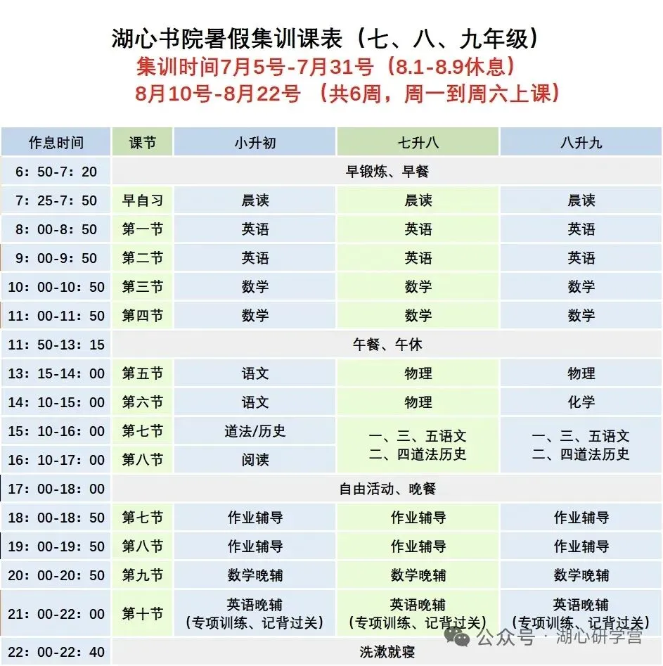 中考备考、弱科补差,湖心书院暑期集训营助你弯道超车-第13张图片-四季读书网 中考备考、弱科补差,湖心书院暑期集训营助你弯道超车-第13张图片-四季读书网