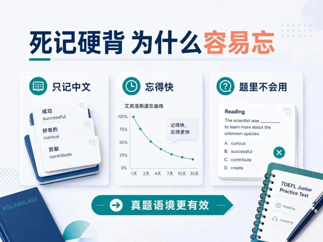 小托福1500词怎么背才不忘?发凡真题营的「逆向词汇法」详解-第4张图片-四季读书网 小托福1500词怎么背才不忘?发凡真题营的「逆向词汇法」详解-第4张图片-四季读书网