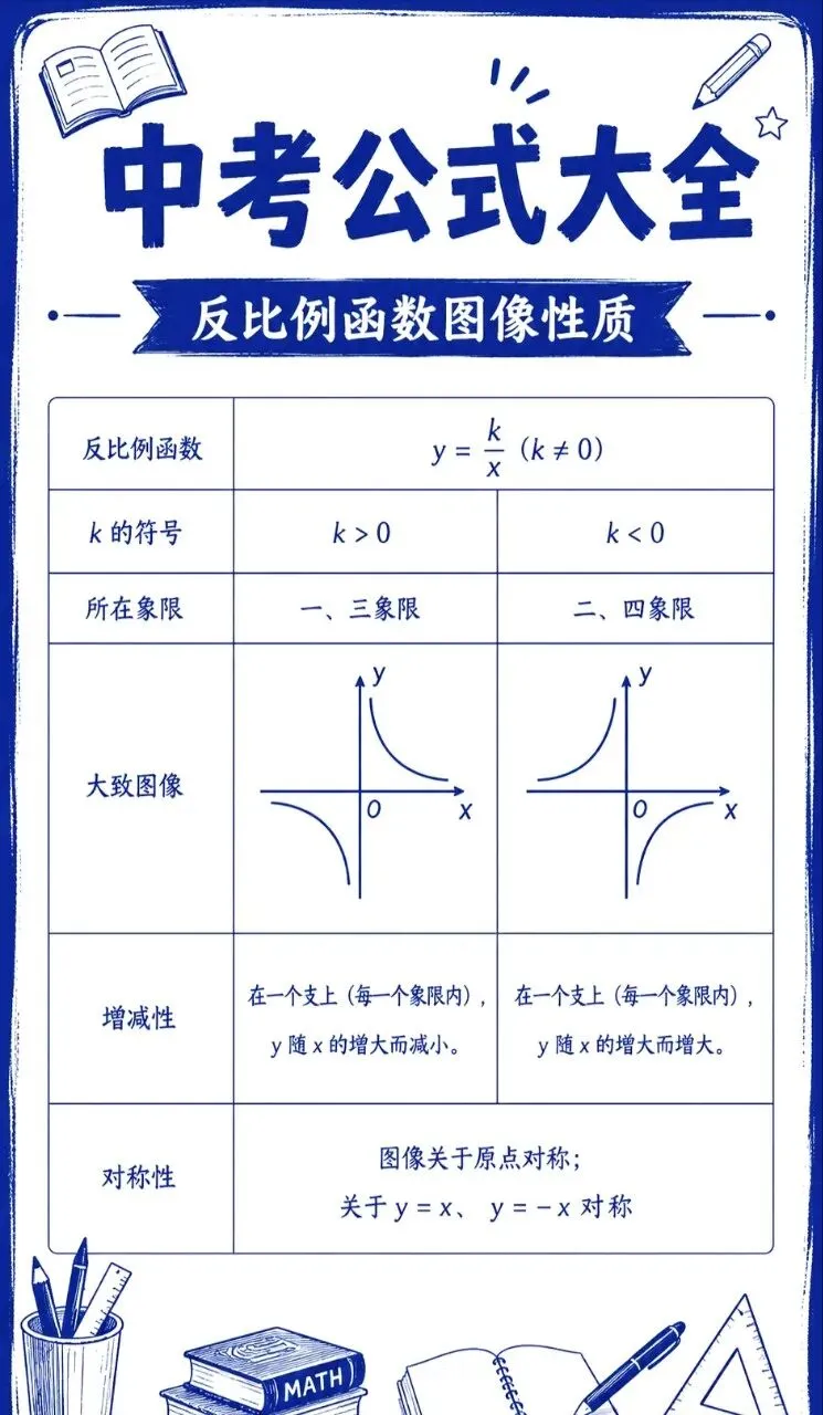 中考公式大全-第20张图片-四季读书网
