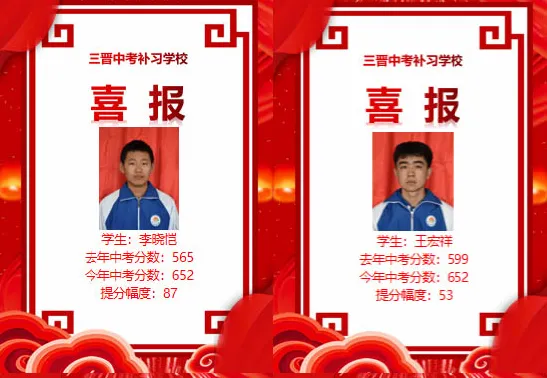热烈祝贺2024年三晋中考补习学校再创佳绩!!!-第94张图片-四季读书网