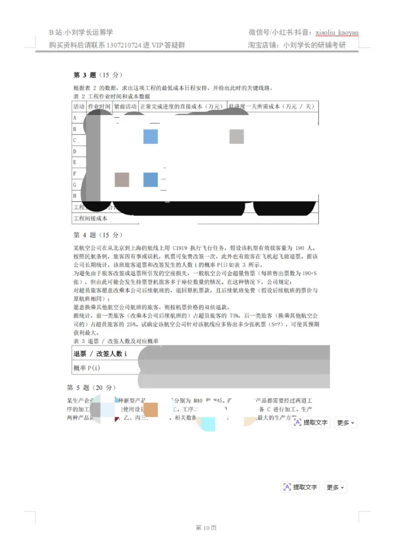 【真题分析】2027大连海事大学810运筹学历年真题分析-第30张图片-四季读书网