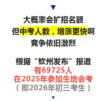 ▷2026年钦州中考,公办学校扩招2500名额?-第11张图片-四季读书网 ▷2026年钦州中考,公办学校扩招2500名额?-第11张图片-四季读书网