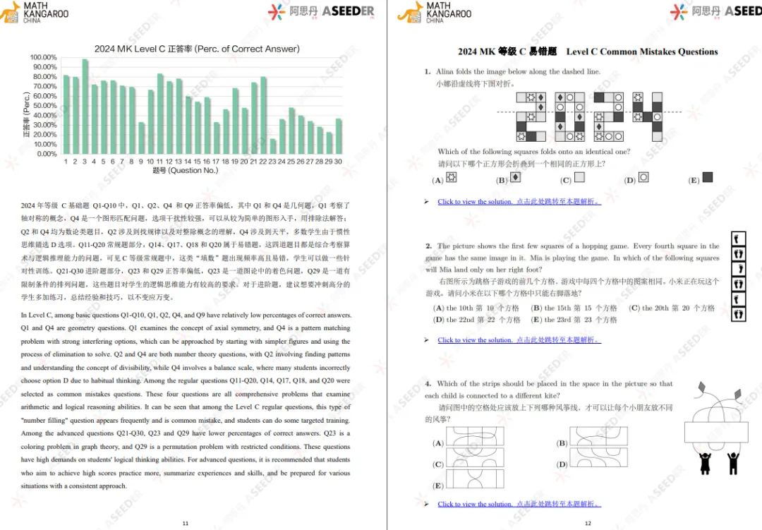 袋鼠竞赛历年真题及易错题合集!小学阶段提升数学思维必备!-第4张图片-四季读书网 袋鼠竞赛历年真题及易错题合集!小学阶段提升数学思维必备!-第4张图片-四季读书网