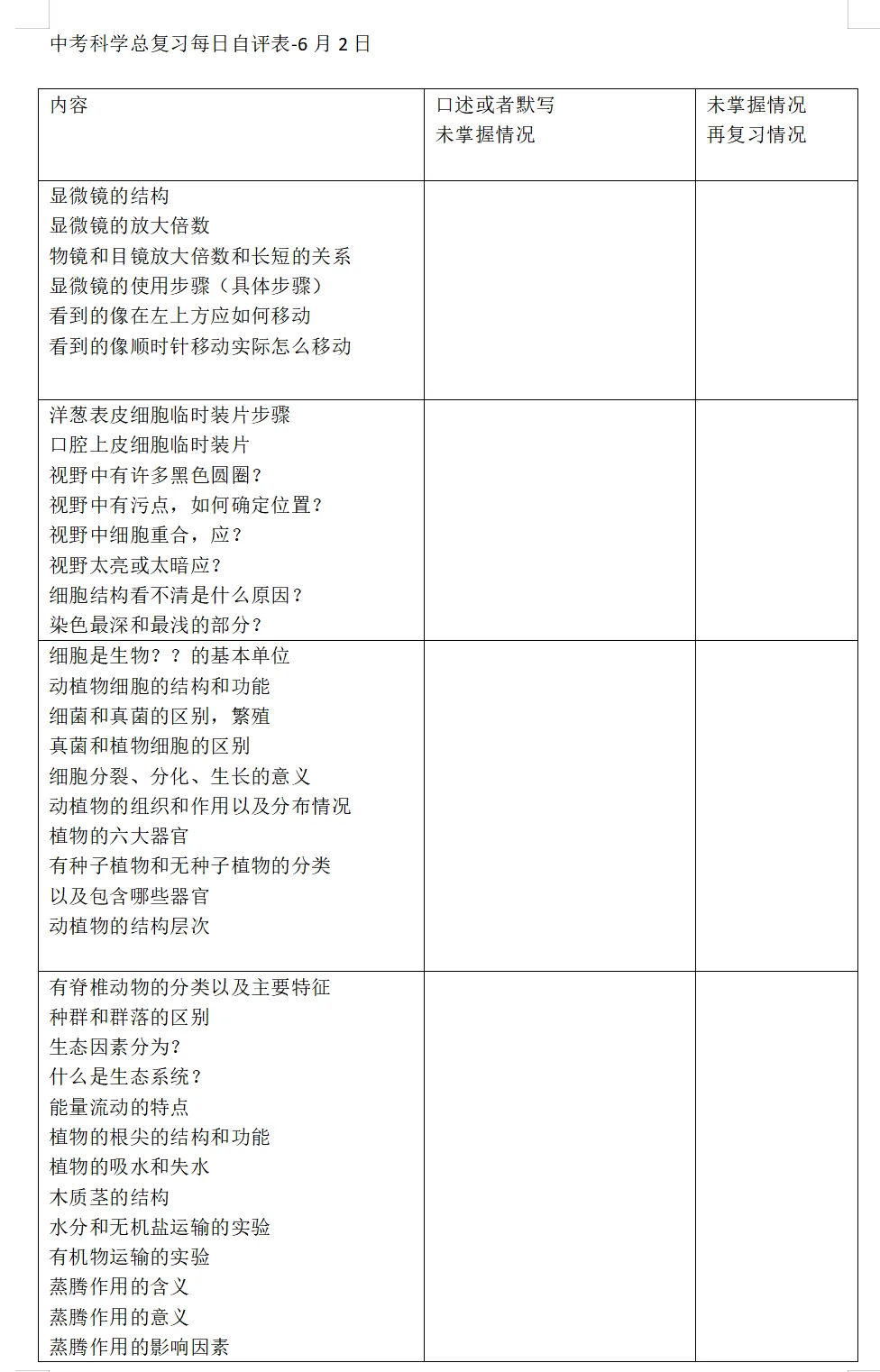 中考倒计时,中考科学这么复习-第1张图片-四季读书网