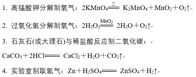 中考化学必考知识——化学方程式-第2张图片-四季读书网 中考化学必考知识——化学方程式-第2张图片-四季读书网